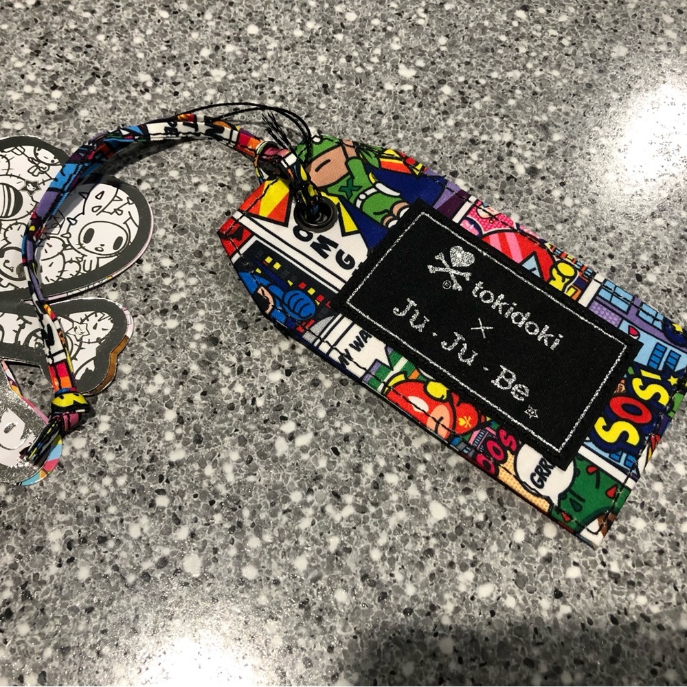 NWT Tokidoki x jujube super Toki Be Tagged luggage tag